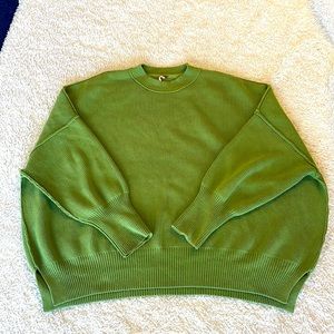 Oversized free people sweater